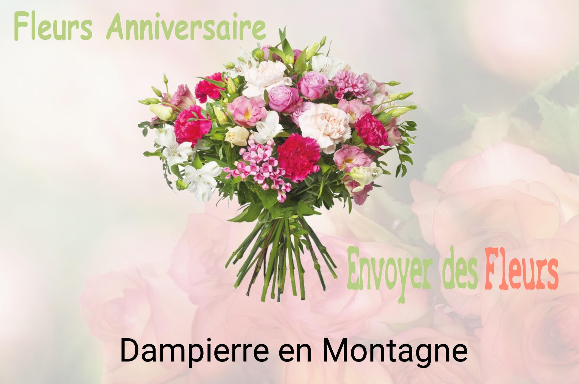 Bouquet de fleurs d’anniversaire livré à Dampierre-en-Montagne