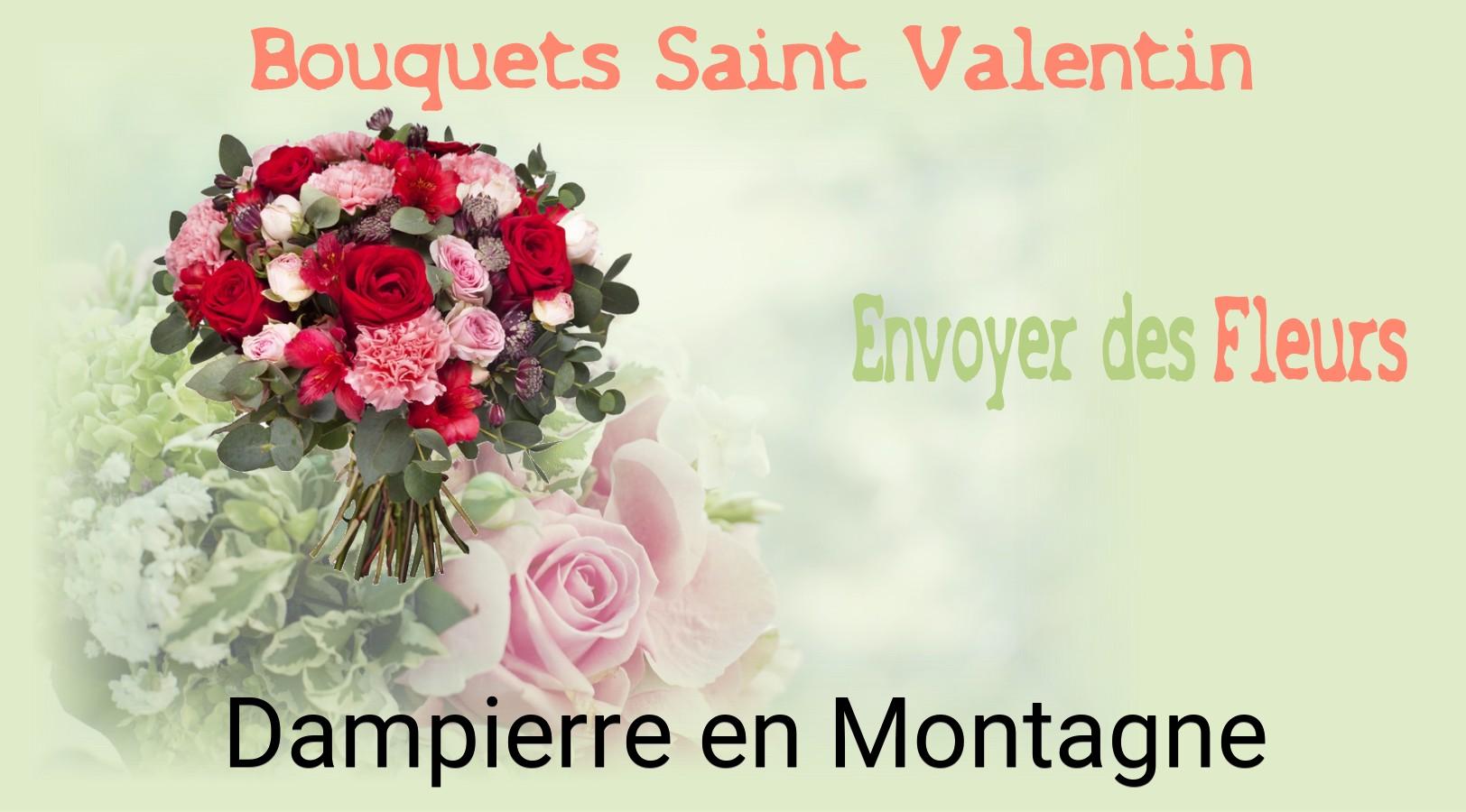 Roses de Saint-Valentin livrées à Dampierre-en-Montagne